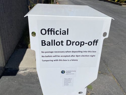 Tuolumne County Election Ballot Drop-off