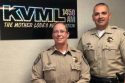 CHP Sonora Unit Lt. Commander Destiny Tafoya and San Andreas Unit Lt. Commander Mayolo Banuelos