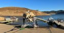 Recovery operation of crashed plane in New Melones