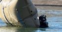Recovery operation of crashed plane in New Melones