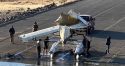 Recovery operation of crashed plane in New Melones