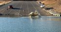 Recovery operation of crashed plane in New Melones
