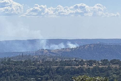 FIre near Spangler Drive
