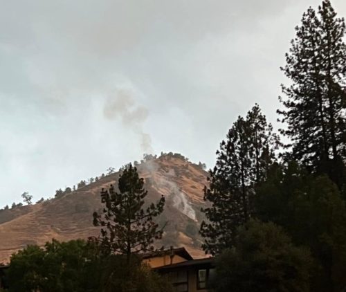 Mine Fire In Mariposa County - NPS Image