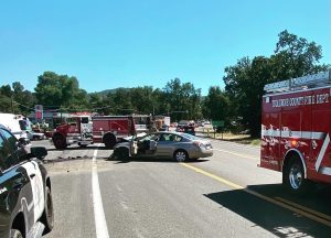 Crash Impacts Traffic In Jamestown
