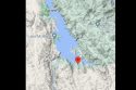 Map of Bear Fire in Mariposa County