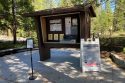 Self-issuing permit station in the Stanislaus National Forest