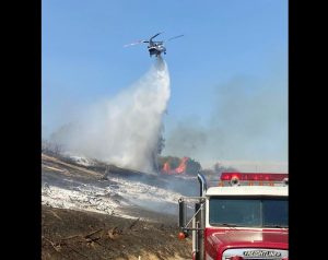 Highway 132 Fire - CAL Fire Image