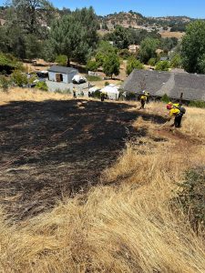 Equipment Caused Fire Stopped Quickly In Valley Springs