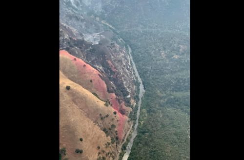 Progress made fighting Electra Fire - CAL Fire Image (7-5-22)