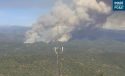 Sierra Nevada webcam view of Mariposa Oak Fire