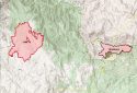 Oak Fire compared to Washburn Fire