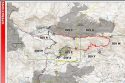 Operations map for the Washburn Fire 7-16-22