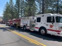 The City Fire burning along Stockton Road in Sonora 7-12-22