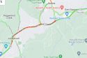 Backed up traffic on HWY 49/108 from Jamestown to Sonora at 12:20 p.m.
