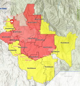 Update: Oak Fire Acreage Jumps Overnight, New Evacuations And Advisories