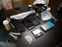 CCSO confiscated drugs, cell phones and scale in Burson drug bust