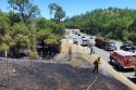 Dalton Fire in Jackson off Highway 88 in Amador County 7-21-22