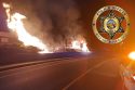 Fire on embankment in the 100 block of Mono Way, Aug. 17th