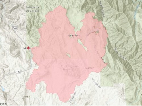 Oak Fire Map