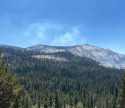 Red Fire In Yosemite