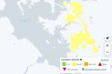 PG&E power outage in the Jamestown area where the Shell Fire broke out
