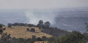 Update: Valley Springs Fire Threatening Structures