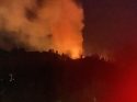 Woods Fire Visible From Near Jamestown - Photo by Mark Truppner