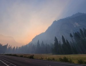 Wildfire Drift Smoke In Yosemite - NPS Image