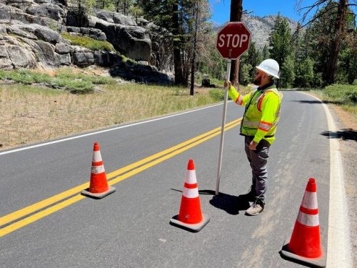 caltrans road work