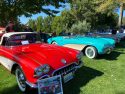 Classic Corvettes on display at 2022 Concours d'Elegance