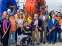 Construction begins in rural San Diego on Highway 67 for the statewide Middle Mile broadband network project