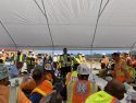Construction Meeting at Chicken Ranch site
