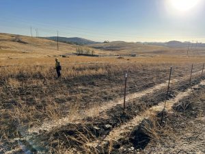 HWY 26 grass fire in Valley Springs area of Calaveras County