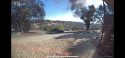 UPS truck that was engulfed in flames