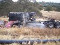 Big RIg crash that has shut down Highway 4 in Calaveras County