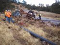 Big Rig crash that has shut down Highway 4 in Calaveras County