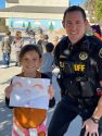 Calaveras County Sheriff’s School Resource Deputy Conor Seawell visited some of the winners at their schools