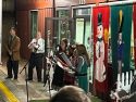 Carolers sing at the Christmas Town Sonora festivities