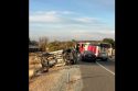 Rollover crash on HWY 26 in the Jenny Lind area of Calaveras county