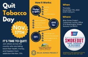 Tuolumne County Smokeout Event