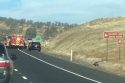 Traffic backed up on Highway 108-120 after a deadly crash in the Keystone area of Tuolumne County