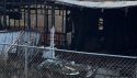 Trailer fire in Jamestown