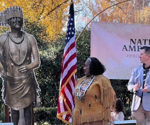 William Franklin Jr. Monument Being Constructed