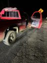 Arrest scene in Amador County where drugs found in pickup