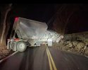 Big Rig Stuck On Jamestown Road