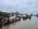 Earlier Flooding in the Castle Rock Mobile Home Park in Valley Springs