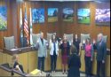 Merita Callaway Administers Oath Of Office