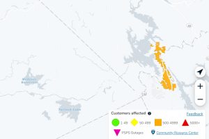 Power Outage in Lake Don Pedro area of Tuolumne County
