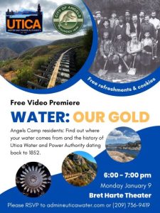 Utica Water And Power To Debut Video Showcasing Water History